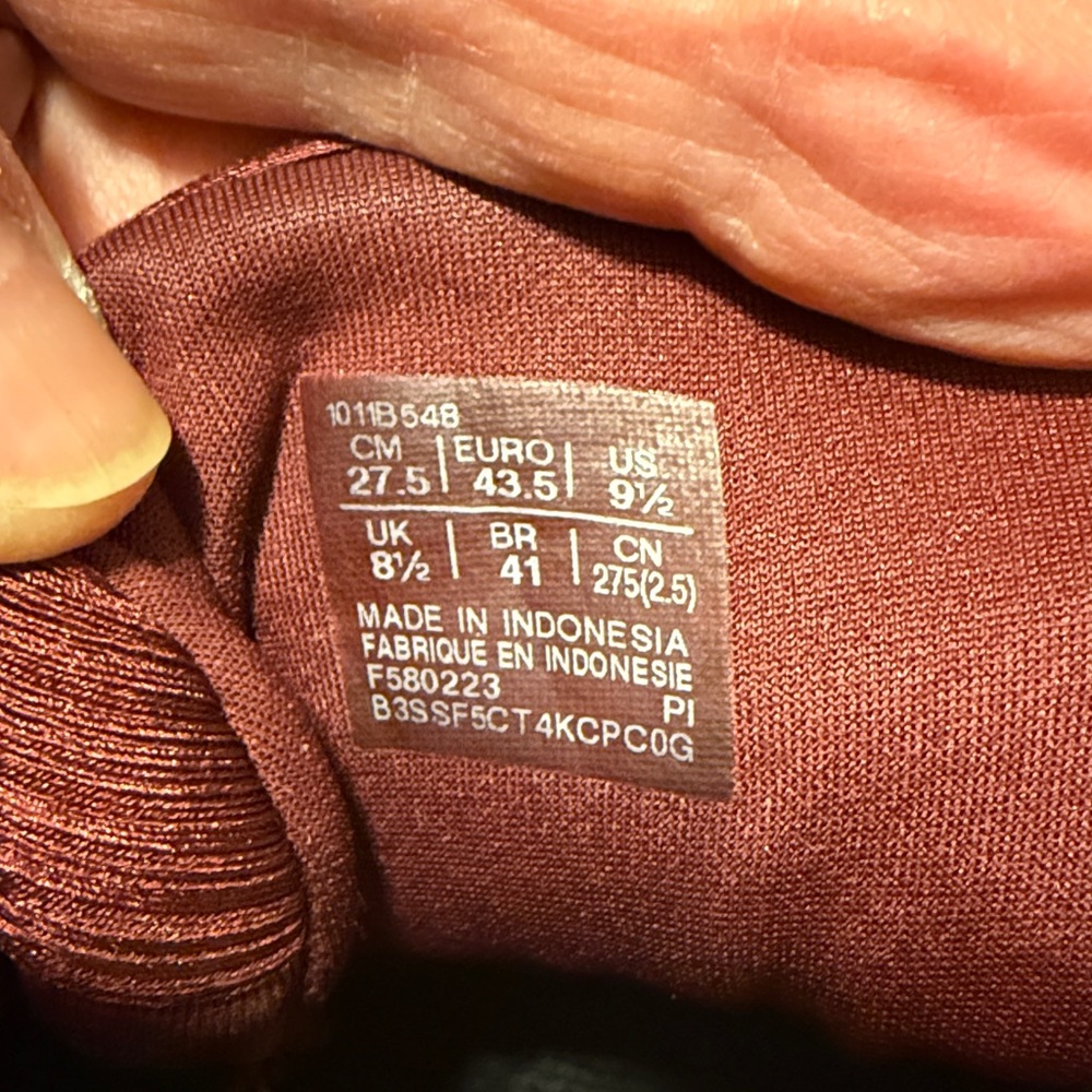 ASICS Maroon Athletic Shoes - Picture 9 of 9